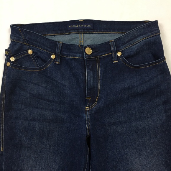 Rock & Republic Kendra Embellished Bootcut Jean - Picture 7 of 8